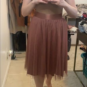 Express tulle skirt